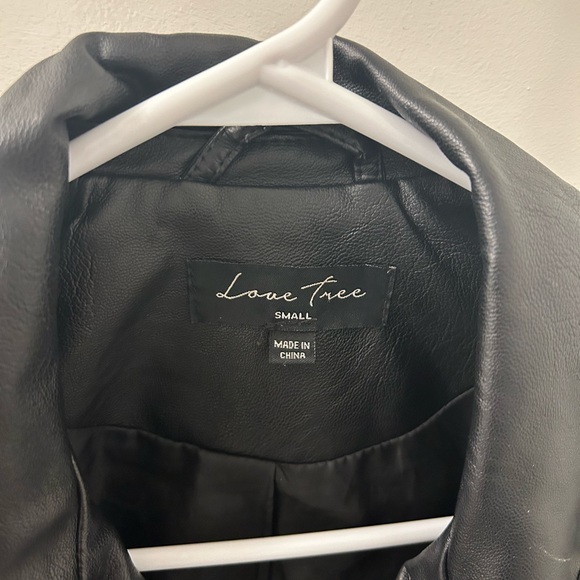 Faux leather jacket - Picture 3 of 3